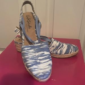 Life stride wedge heels size 9
